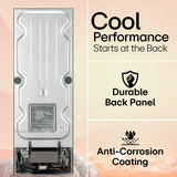 LG 251 L, 1 Star, Frost-Free Smart Inverter Double Door Refrigerator with Smart Mode (GLT2516WWPZ, Shiny Steel, Multi Air Flow Cooling with Max Fresh Zone, 2026 Model)
