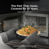 Midea 20L Solo Microwave Oven (MMO20CXAMMPEBK, Black, 5 power levels & Defrost function)
