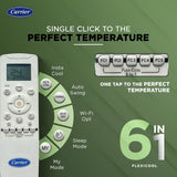 Carrier 2 Ton 3 Star Wi-Fi Smart Flexicool Inverter Split AC (,ESTER EDGE FXi (Wi-Fi),CAI24EE3R35W0,White)