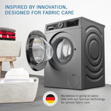 Bosch 10.5/6 KG Inverter Fully Automatic Front Load Washer Dryer (2023 Model, WNA2E4U1IN, 1400 RPM, 14 Wash Programs, LED touch display, Wash & Dry in 60 Mins, Cast Iron Grey)