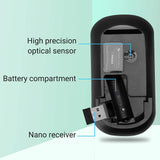 ZEBRONICS DAZZLE WIRELESS OPTICAL MOUSE