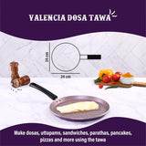 Wonderchef Valencia Plus 3 Pcs Cookware Set Purple