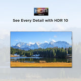 TCL 126 cm (50 inches) Metallic Bezel-Less FHD QLED TV 50S5K