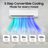 Samsung 1.5 Ton 3 Star AI Inverter Smart Split AC (WiFi, Energy Saving, Voice Control, Powerful Cooling, Copper, Digital Inverter, 4 Way swing, 5 Step Convertible, BESPOKE AI AR50F18D1LHNNA)