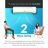 Akai 1.5 Ton 5 Star Split Inverter AC (100% Copper, AKSI-185MQE, White)  Seal Packed Brand New With One year comprehensive Five year PCB and 10 year compressor warranty