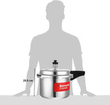 BUTTERFLY FRIENDLY COMBO IB 2,3,5L ALUMINIUM PRESSURE COOKER