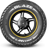 JK TYRE 1S15290A12540JA210BLAZE BA21 90/100-10 Front & Rear Two Wheeler Tyre
