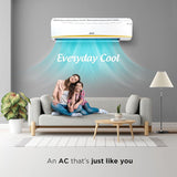 Akai 1.5 Ton 5 Star Split Inverter AC (100% Copper, AKSI-185MQE, White)  Seal Packed Brand New With One year comprehensive Five year PCB and 10 year compressor warranty