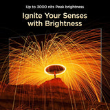 TCL 189 cm (75 inches) 4K UHD Smart QD-Mini LED Google TV 75C72K