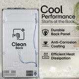 LG 630 L, 3 Star, Frost-Free, Double Door, Door Cooling+, Hygiene Fresh+, Smart Inverter, Wi-Fi Convertible Side By Side Refrigerator with AI ThinQ (GL-L257CMC3, Matt Black, Ice & Water Dispenser)