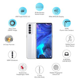 OPPO Reno4 Pro Silky White (8GB RAM +128GB Storage (48+8+2+2 Back Camera, 32MP Front Camera )