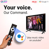 AKAI 127 cm (50 Inch) Bezel-Less 4K UHD Smart QLED Google TV, AL50GQU-SFWS Seal Packed Brand New with 1+1 year warranty