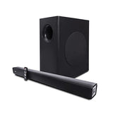 Akai SB140, 2.1 Channel Soundbar with 140 Watts Wired Subwoofer for Extra Deep Bass, Black