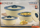 Bonjour Voyage Set of 3 Kitchen Storage & Containers