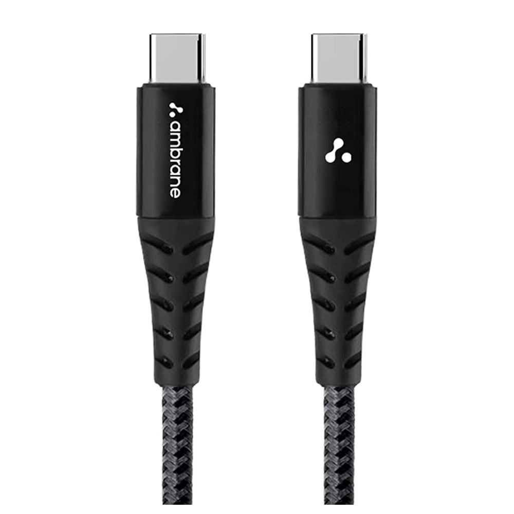 Ambrane ABCC-100 USB C-USB C Cable Black