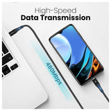 Ambrane ABCC-100 USB C-USB C Cable Black