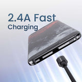 Ambrane Micro USB Cable 1M ACM-R1A2 Blk