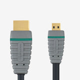 Bandridge BVL1702 2 m 4K, High Speed HDMI Micro to HDMI Ethernet Connector