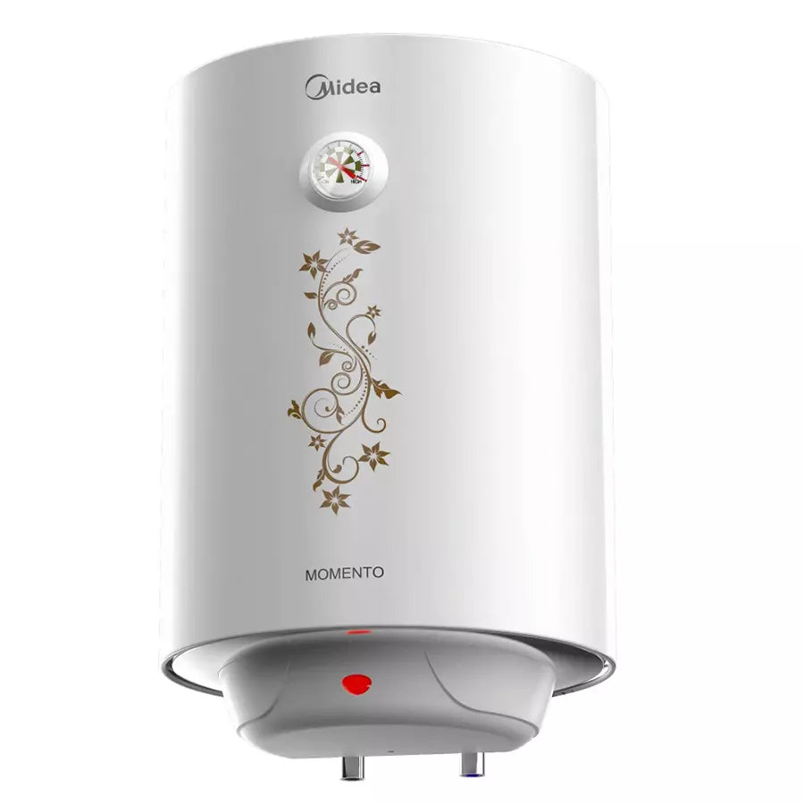 Midea Storage Water Heater,MOMENTO-25 Ltrs, Cylindrical, Vertical (open Box Like New)