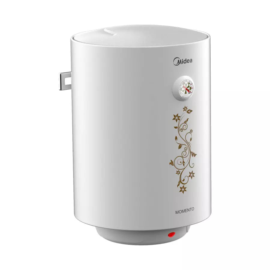 Midea Storage Water Heater,MOMENTO-25 Ltrs, Cylindrical, Vertical (open Box Like New)