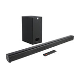JBL Cinema SB130 2.1 Channel Soundbar with Wired Subwoofer (110 Watts, Dolby Digital, Extra Deep Bass)