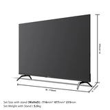 METZ 2K Google TV - 32E55G (32"inch)