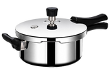 Arttdinox Stellar Stainless Steel Triply 3 LTR Mirror Finish Pressure Cooker with Gasket | Rivetless Handle | Induction & Gas Base | 7 Yrs Warranty | Jindal Stainless