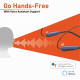 Reconnect Drip Bluetooth Neckband, Up to 16 hrs playtime, Voice Assistant Compatible, Multi Connect Function, Swift Charging, Black