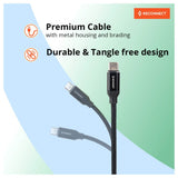 Reconnect Type C Cable Black