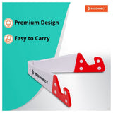 Reconnect RAVSG1001 V-Shaped Mobile Stand (White)