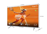 Haier 4K Ultra HD P7GT Series 127cm(50) Smart Google TV With Hands Free voice Control (50P7GT-P)