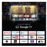 Haier 4K Ultra HD P7GT Series 139cm(55) Smart Google TV With Hands Free voice Control (55P7GT-P)
