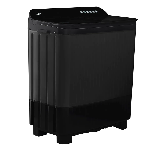 Haier 8.5Kg Semi Automatic Top Load Washing Machine,Toughened Glass HTW85-178BKN1(Black)