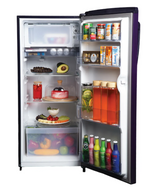 Haier 185L 1 Star Purple Anemone Single Door Refrigerator ( Purple Anemone / HRD-2061SPAA-N)