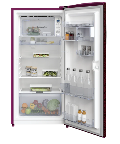 Voltas Beko RDC265C/W0DBE0M 230L 3 Star Direct Cool Single Door Refrigerator – Dahlia Blue