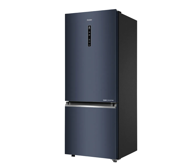 Haier 325L 2 Star HRB-3752BGK-P Graphite Black Finish Bottom Mount Frost Free Refrigerator