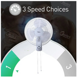 Midea 16" Wall Fan MF-16FW6H