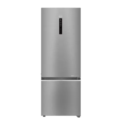 Haier 355 litres 3 Star Double Door Refrigerator, Mirror Glass HRB-4053BIS-P