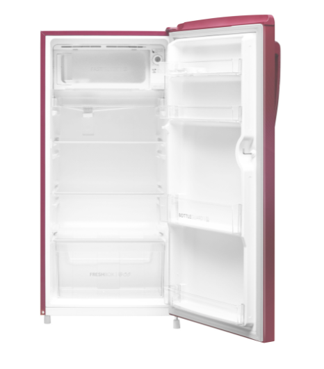 Haier 185 L 1 Star Red Anemone Single Door Refrigerator,HRD-2061SRAA-N