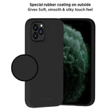 Stuffcool Silo Soft Mobile Case for Apple iPhone 12 Pro Max, Black