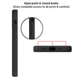 Stuffcool Silo Soft Mobile Case for Apple iPhone 12 Pro Max, Black