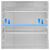 Toshiba 233 Litre 3 Star 9 in 1 Convertible Refrigerator GR-RT338WE-PMI(49)