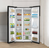 Toshiba Side By Side GR-RS682WE-PMI(06) 560L Inverter Refrigerator with Water Dispenser, Morandi Grey