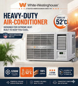 White Westinghouse WWRAC19F3HD 1.5 Ton 3 star 5200 Watts Fixed Speed Window Air Conditioner 2026