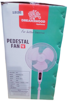 Dreamwood 16" (400MM) 2000 RPM HIGH SPEED 3 SPEED PEDESTAL FAN