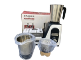 Faber 3 jar mixer grinder, 1000 watt (FMG Master Chef 1000 3J BW)