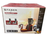 FABER Master Chef 800 W Mixer Grinder 800 3J+1PC BK