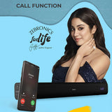 ZEBRONICS ZEB-PSPK 25 (Zeb Delight Pro) with TWS, 20 W Bluetooth Soundbar (Black, Stereo Channel)