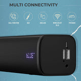 ZEBRONICS ZEB-PSPK 25 (Zeb Delight Pro) with TWS, 20 W Bluetooth Soundbar (Black, Stereo Channel)