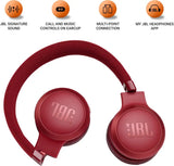 JBL BT HEADPHONE LIVE400 RD